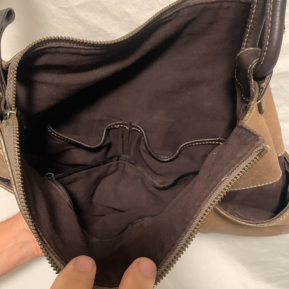 EUC Sundance Chic Tan Leather Shoulder Bag - Picture 9 of 15
